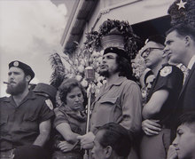 Che Guevara s manželkou a prezidentom