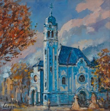 Bratislava (Blue Church)